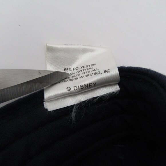 Vintage Disney Mickey Mouse Snapback Hat Adjustable Blue Cap Drew Pearson 90s - Picture 10 of 11